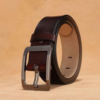 China Pu Belt Male Fashion Men's Luxury Designer Leather Belts For Jeans PU Leather Strap Pin Buckle for sale