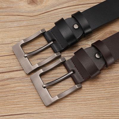 China ALLOY Wholesale Men Custom Pin Buckle pu Leather adjusted Belts for good quality factory belt buckle for sale