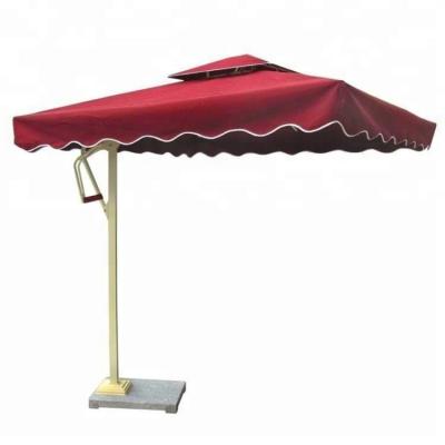 China Tuoye 3m Parasols Traditional Sun Parasol Shade Cantilever Hanging Umbrella for sale