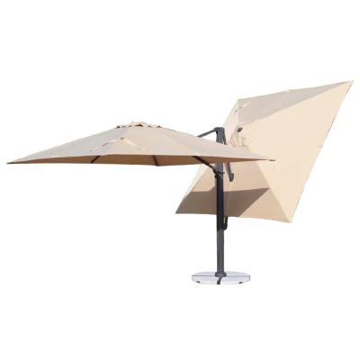 China Tuoye Casual Outdoor Patio Metal Cantilever Garden Umbrella for sale