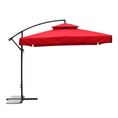 China Patio\Garden\Outdoor\Hotel\Beach Patio Tuoye Around Cantilever Umbrella with Base and Storage Cross Cover for sale