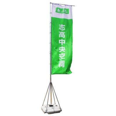 China Tuoye Portable Advertising Rectangle Knife Teardrop Beach Feather Flag Printing Banner Custom Beach Flag for sale