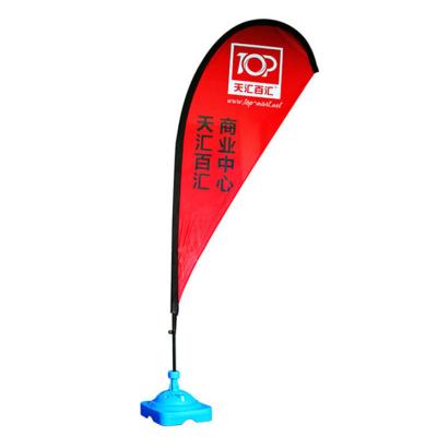 China Tuoye Flag Manufacture Waterproof Wholesale All Different Size Beach Flying Flag for sale