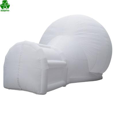 China Advertising customized white inflatable air dome tent with walls igloo tent for sale for sale