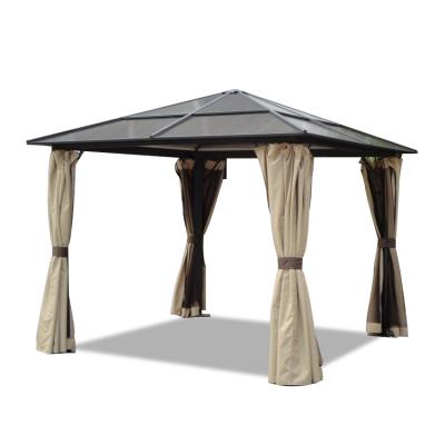 China High Quality Modern Furniture Tuoye Factory Directly Supply Roma And Polycarbonate Waterproof Outdoor Gazebo for sale