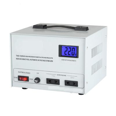 China SVC AC Voltage Regulator 5000VA 140-260V Voltage Regulators / Stabilizers For Air Conditioner for sale