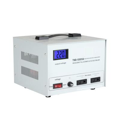 China SVC Single Phase 1000VA AC Voltage Regulator Current Auto Servo Stabilizer For Home Use for sale