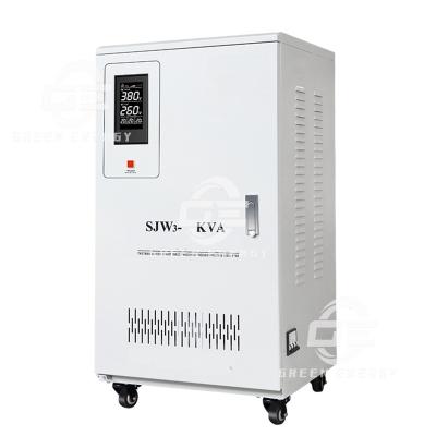 China SVC Voltage Stabilizer 10KVA 20KVA 30kVA Three Phase Automatic Voltage Stabilizer for sale