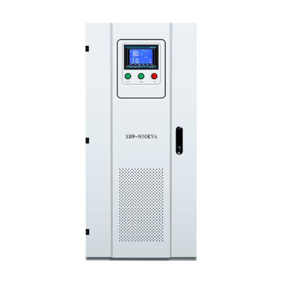 China SVC Green Power 3 Phase SBW 1000KVA AVR Power Compensated Voltage Regulators / Stabilizers With Servo for sale