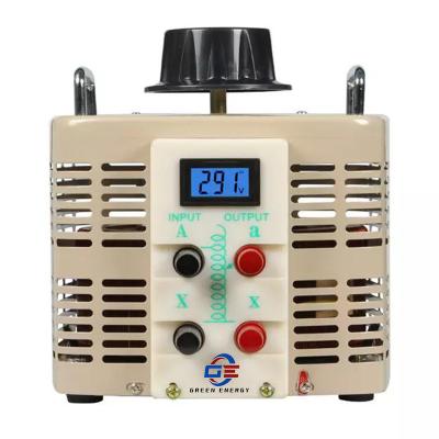 China SVC TDGC-5KVA single phase 220v 240v 0-250v 380v variac auto variable transformer for sale