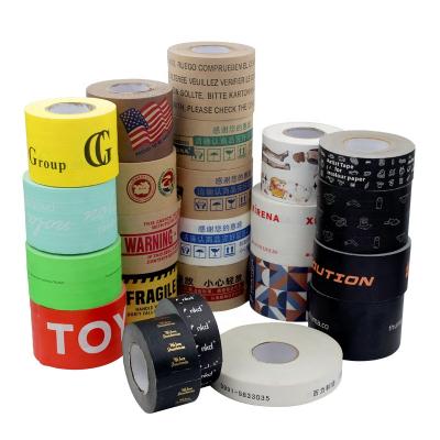 China Waterproof 16 Years Factory Free Samples Strong Adhesive Kraft Custom Tape Blank for sale