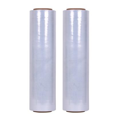 China 16 Years Plastic Stretch Film Shrink Wrap LLDPE Moisture Proof Free Samples Packaging Manufacturer for sale