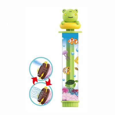 China Two Nozzles Cannon Bath Water Gun Toys Kids Animal Frog For Baby Cartoon for sale