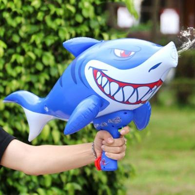 China 2021New Design Water Gun Large Outdoor Game Adult Inflatable Animal Water Toy Gun for sale