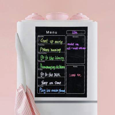 China Popular Blackboard Calendar Magnet Factory Amazon Fridge Weekly 2021 Planner for sale