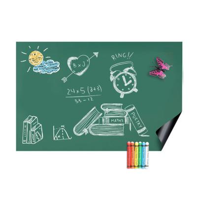 China Factory Wholesale Custom Flexible Magnetic Adhesive Green Blackboard For Wall for sale