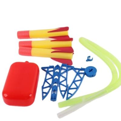 China Plastic+Sponge Rocket Shoots Factory Supply Hot Price Kids Toys Educational Climb Over 75 Feet for sale