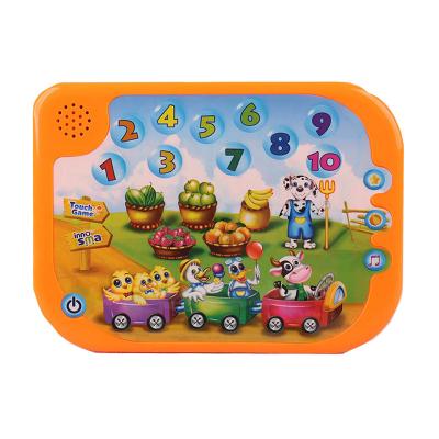 China Toy Interesting Animals Print Music Educational Learning Touch Pad for Children Early Education for sale