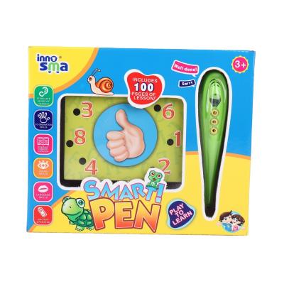 China Children's Educational Happy Toys Early Education Game Books Talking Pen Smart Learning Pen for sale