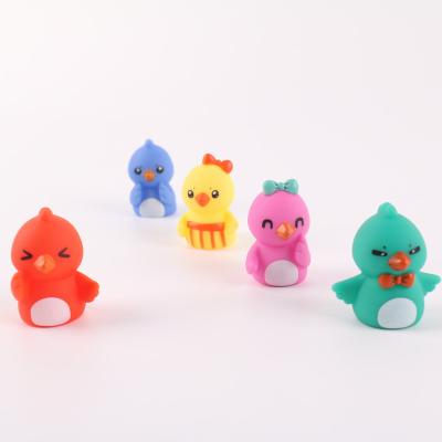 China Latest Vinyl New Arrival Design Learning Toys For Children Early Educational Vinyl Chicken Finger Puppets for sale