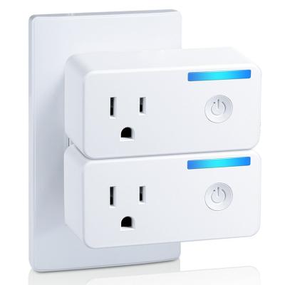 China US Many Life Wifi Wall Outlet Support Amazon Alexa Energy Monitoring Standard Mini Smart Plug Residential / Multi-Purpose New Trend for sale