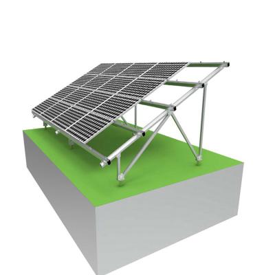 China Solarborn Solarborn PV Parking Lot Roof Mount Structures Ground Rail Bracket Panel Solar Mounting System A-1 for sale