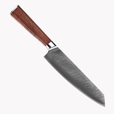 China Viable 8 Inch Kiritsuke Knife LFGB Quality 67layers VG10 Damascus Chef Knives Japanese Steel Wood Handle Kitchen Knife for sale