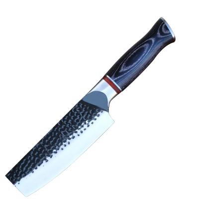 China Sustainable High Quality 6.5inch Kitchen Slicer Knife With Taper Grind Blade Japan Nakiri Knife Ultra Sharp Chef's Knife for sale