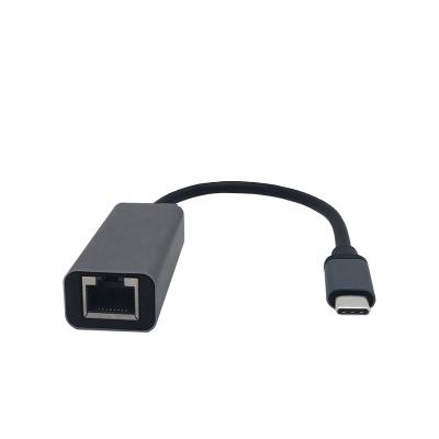 China Mini Phone Type-C Lan Converter USB Type-C to Ethernet Adapter Type-C to Rj45 for Phone for sale