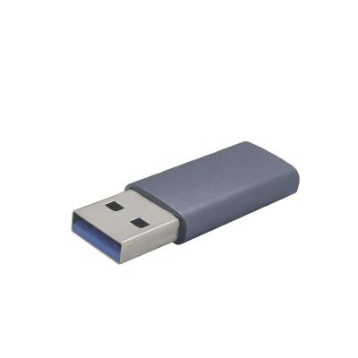 China Mini and Portable Stable /Safe Aluminum Portable Type C 10Gbps Female to USB 3.0 Male USB C to USB Adapter for sale