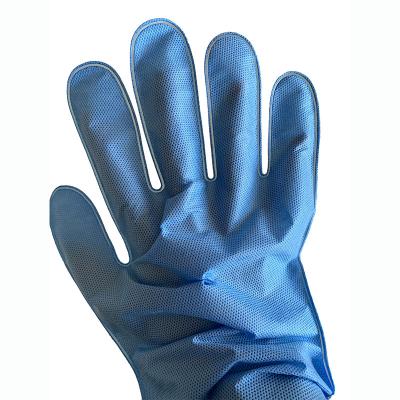 China SMS Nonwoven Fabric 30gsm Disposable Cleaning Gloves for sale