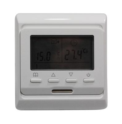 China Warm Up Underfloor Heating Thermostat / Electric Heat Wifi Thermostat HVAC Systems for sale