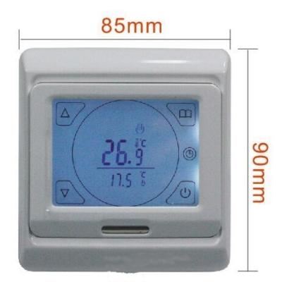 China LCD Display Touch Screen Weekly Programming Heating Room Thermostat SK90 for sale