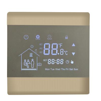 China Sensor montado en la pared del termóstato inalámbrico NTC de la calefacción central de AC230V 50/60HZ en venta