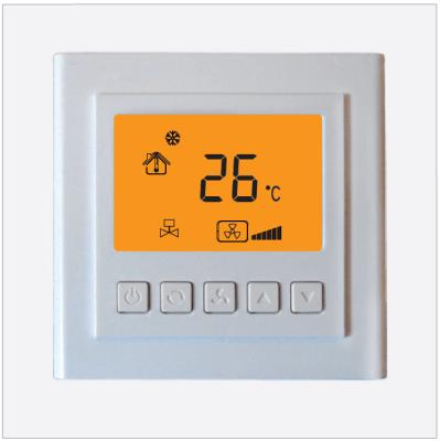 China Drahtloser Raum-Thermostat 200 W mit 3 Gebläse-Drehzahl Digital für Ventilatorkonvektor-Einheiten zu verkaufen