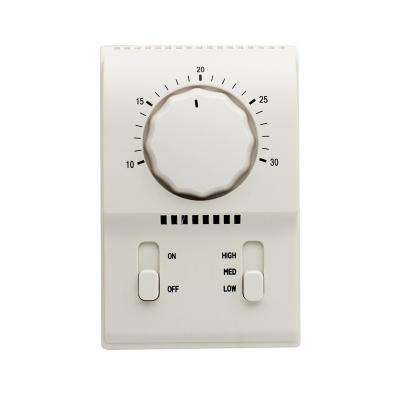 Chine Contrôleur de température de thermostat de pièce de bobine de thermostat/fan de Smart Home de 3 vitesses de l'hélice à vendre