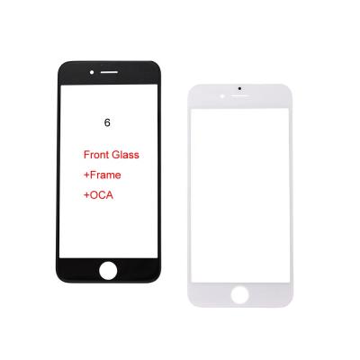 China Front Cover Glass Frame OCA Touch Screen Panel For iPhone 6 Touch Digitizer For iPhone 6 Replacement Parts For iphone 6 Front Glass for sale