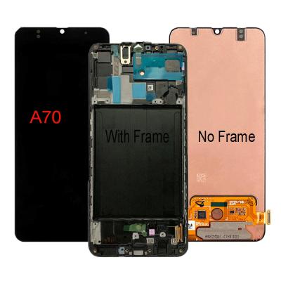 China Original Mobile Phone LCD Display For Samsung Galaxy A70 LCD Touch Screen Replacement Display Digitizer Assembly With LCD Display Frame Liquids for Samsung Galaxy A70 for sale