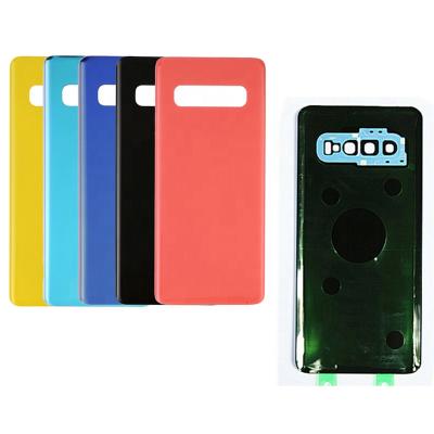 China Glass Back Glass Housing For Samsung Galaxy S10 Battery Door Cover Panel Housing Replacement Mobile Phone Back for sale