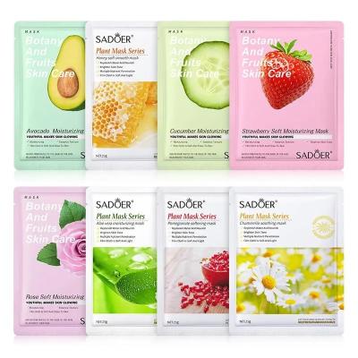 China Custom Moisturizer Private Label Moisturizer Private Label Face Mask Fruit Beauty Face Mask Mascarillasl Korean Skin Care Korean Hydration Whitening Face Mask for sale