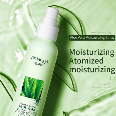 China Organic Aloe Vera Nourishing Spray Toner Vitamin C Spray Aloe Facial Skin Toner BIOAQUA Vera Gel Toner Mist Korean Aloe Toner Facial Spray for sale