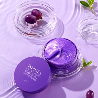 China Anti Wrinkle Grape Seed Extract Skin Gel Eye Mask Smooth Collagen Remove Dark Circles Anti Wrinkle Firming Skin Eye Mask Correction Face Beauty for sale