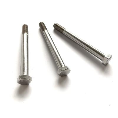 China DIN931 Quality Assurance Hex Head Bolt Hexagon Head Bolts With Strut And Half Thread for sale