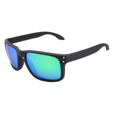 China Custom Retro Anti UV400 Fishing Outdoor Sunglasses For Men Women UV400 Rectangle Bike Sports Sunglasses for sale