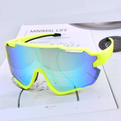 China Hot Sale OEM Anti UV400 2021 Custom Sunglasses Summer Polarized Sports Riding Cycling Glasses for sale