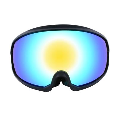 China Custom Private Label Fog Lights Sports Ice Skating Skateboard Snow Ski Goggles for sale