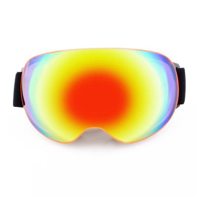 China Guangzhou high quality anti-fog dual layers lens photocromatic ski goggles snowboarding custom logo wholesale for sale