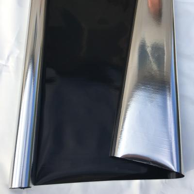 China Lighttight hydroponic light reflex material: lighttight blackout and heat reflective Mylar aluminum foil with PE backing for sale