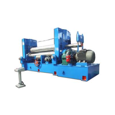 China Bottom roller are fixed hydraulic plate bending machine, steel plate rolling machine, 3 roll rolling machine for sale