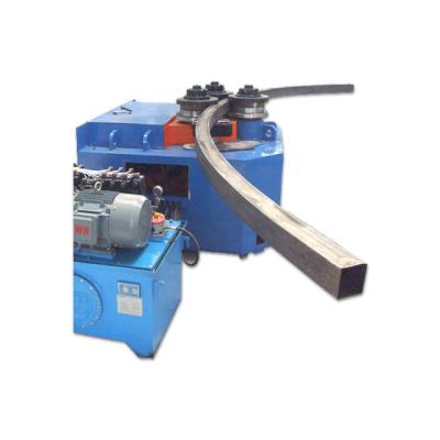 China Pipes Processing Steel Pipe Round Electric Hydraulic Square Tube Bender Three Roll Bending Machine for sale